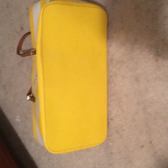 Michael Kors CITRUS stripe jet set travel tote NWT - Picture 5 of 6